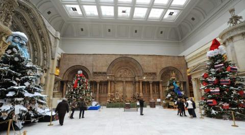 Carnegie Museum of Art Tree Display & lunch at Cafe Carnegie