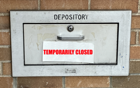 Book Deposit Closed