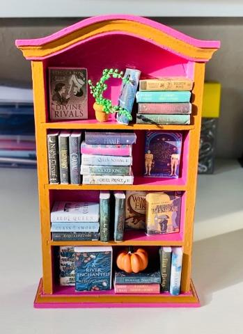 tiny bookcase