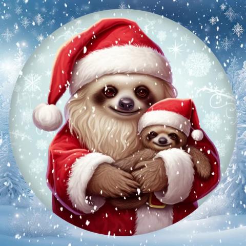 SANTA SLOTH