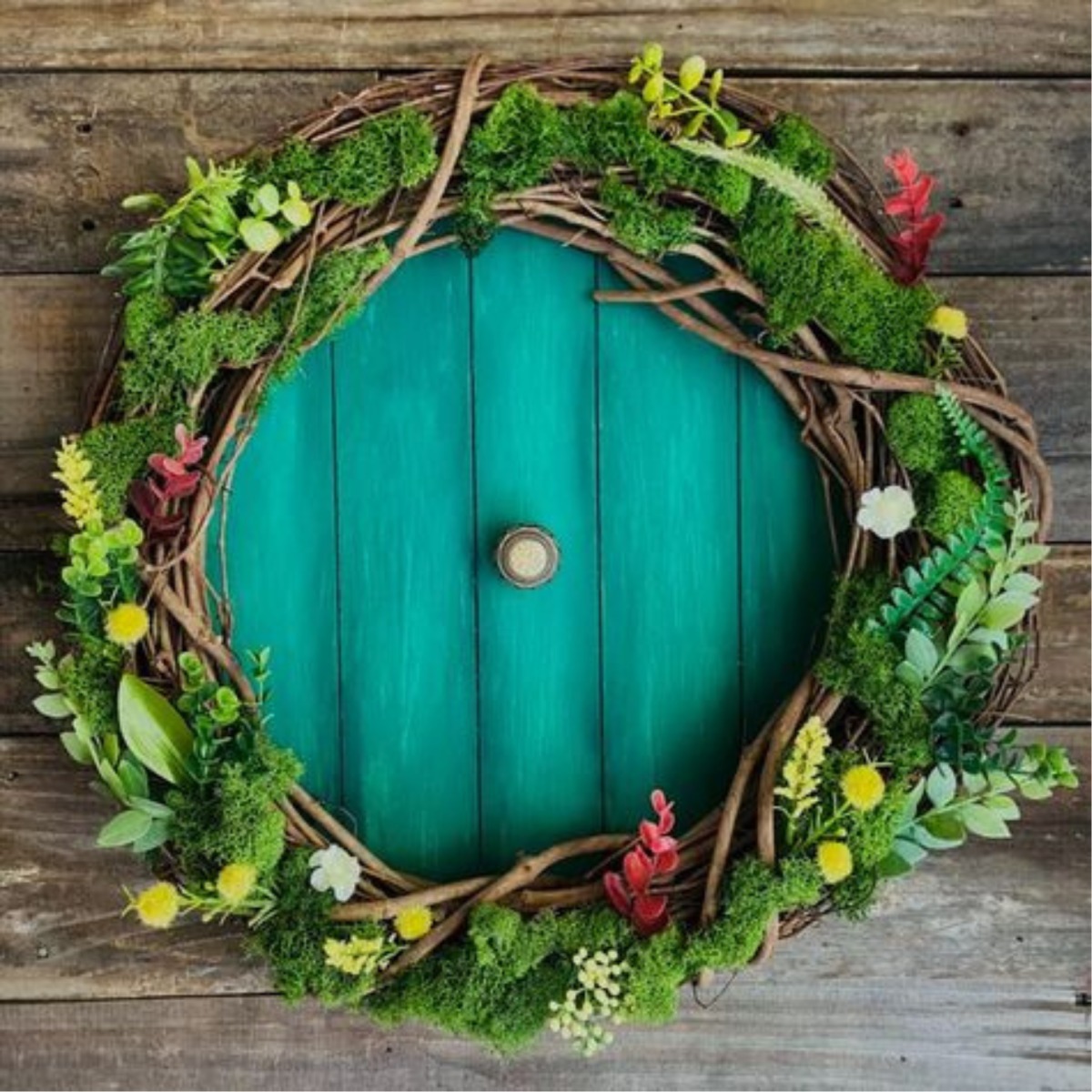 hobbit door wreath