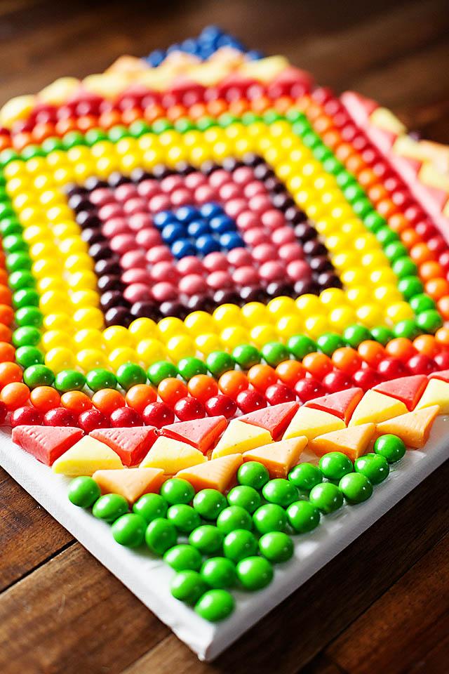 candy mosaic