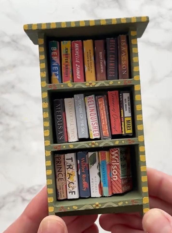 tiny bookcase
